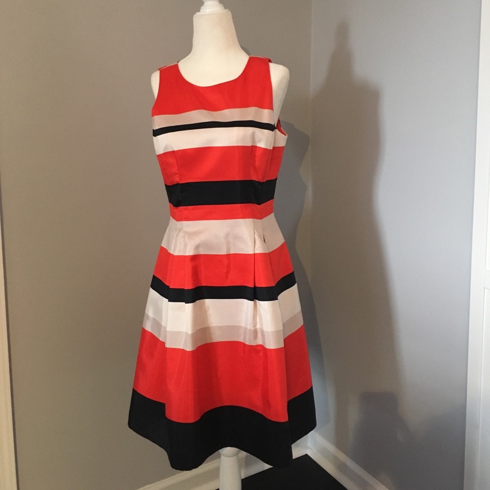 Eliza J fit and flare dress
